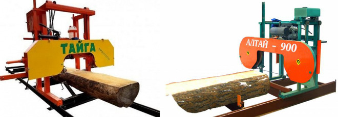 пилорама, станки